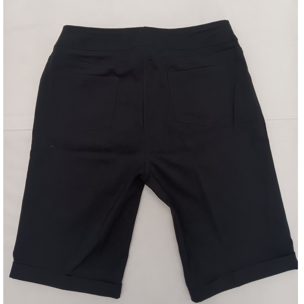 Soft Surroundings Women's Pull On Shorts Lot of 4 Denim Red Black Size Small - Picture 10 of 14